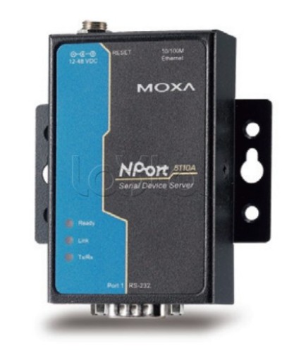 Сервер 1-портовый RS-232 в Ethernet Moxa NPort 5110A-T в Прокопьевске Дополнительное оборудование для ОПС Pintop.ru