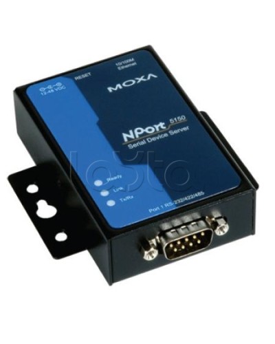Сервер 1-портовый RS-232/422/485 в Ethernet Moxa Nport 5150 в Прокопьевске Дополнительное оборудование для ОПС Pintop.ru