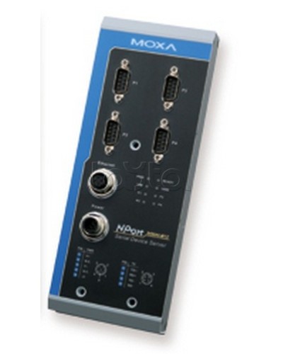 Сервер 4-портовый RS-232/422/485 в Ethernet Moxa NPort 5450AI-M12-CT-T в Прокопьевске Дополнительное оборудование для ОПС Pintop.ru