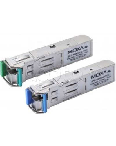 Трансивер-SFP одножильный (WDM) Moxa SFP-1G10BLC-T в Прокопьевске Модули SFP/XFP/GBIC Pintop.ru