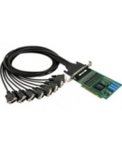 Плата 8-портовая RS-232/422/485 для шины Universal PCI Moxa CP-118U в Прокопьевске Сетевые карты Pintop.ru