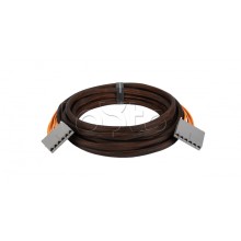 Кабельная сборка NIKOMAX, 6, неэкранированная, LSZH нг(А)-HFLTx, 10м (NMC-CA6UE2-414C-CJ-CJ-010)