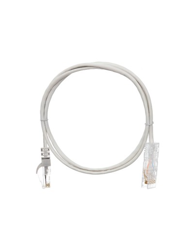 Шнур коммутационный 2хRJ45/8P8C F/UTP кат.5е (NMC-PC4SD55B-075-GY) NIKOMAX (7.5 м) в Прокопьевске Патчкорды (медные) Pintop.ru