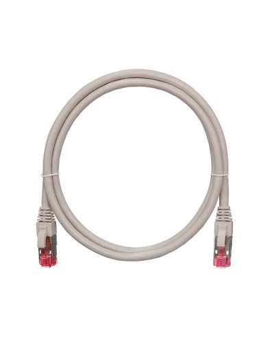 Шнур коммутационный 2хRJ45/8P8C S/FTP кат.6 (NMC-PC4SE55B-030-C-GY) NIKOMAX (3 м) в Прокопьевске Патчкорды (медные) Pintop.ru
