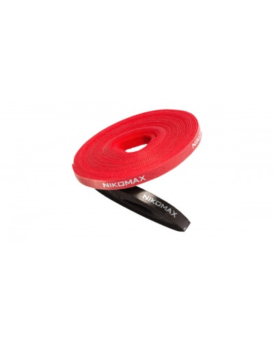 NIKOMAX (NMC-CTV05M-09-RL-BK) - Стяжка-липучка NIKOMAX нарезаемая, в рулоне 5м, ширина 9мм, черная в Прокопьевске Стяжки-хомуты Pintop.ru