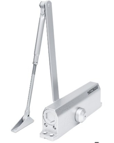 Доводчик NOTEDO DC-180 EN5/6/7 (серебро) в Прокопьевске Доводчики Pintop.ru