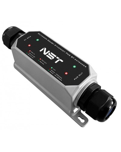 Уличный Ultra PoE удлинитель Gigabit Ethernet до 250м на 1 порт NST NS-EX-1GP/W в Прокопьевске Дополнительное оборудование для сетей Pintop.ru