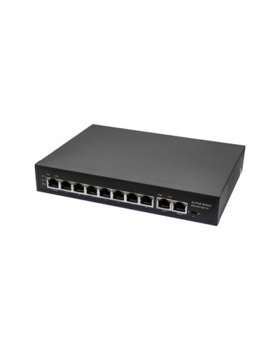 PoE коммутатор Fast Ethernet на 10 RJ45 портов NST NS-SW-8F2G-P в Прокопьевске Коммутаторы Pintop.ru