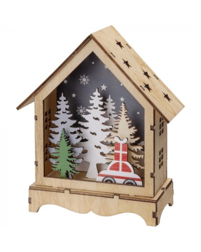 Гирлянда Navigator 95 052 NGF-D045-03 (новогодний домик) в Прокопьевске Источники света(Лампы) Pintop.ru