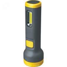 Фонарь Navigator 14 035 NPT-CP21-ACCU Пласт.1LED 1Вт+1COB 1Вт, акк.3.7В,1200 мАч