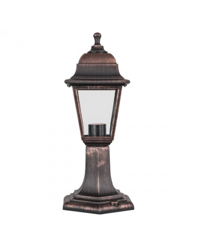 Светильник Navigator 80 470 NOF-PG31-003-IP44-E27 ( 4 грани черный под медь) в Прокопьевске Светильники Pintop.ru