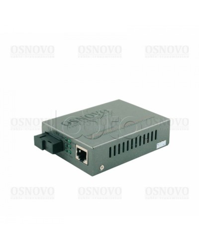 Медиаконвертер Gigabit Ethernet OSNOVO OMC-1000-11S5b в Прокопьевске Медиаконвертеры Pintop.ru
