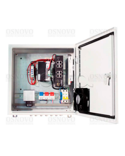 Cтанция базовая, уличная OSNOVO OS-44T1 в Прокопьевске Блоки питания для кожухов и камер Pintop.ru