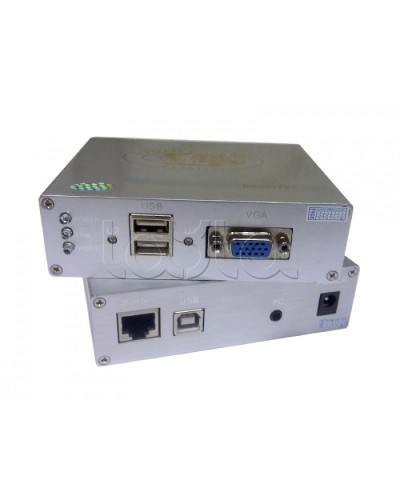 Комплект для передачи VGA, Клавиатура, Мышь, до 300 м OSNOVO TA-VKM/7+RA-VKM/7 в Прокопьевске Видеоусилители, Модуляторы, Делители Pintop.ru