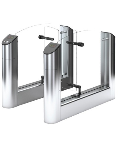 Гибрид центрального модуля турникета с картоприемником с высокими створками Oxgard Praktika T-04-GCMТК-660/900 (Mifare) в Прокопьевске Турникеты Pintop.ru