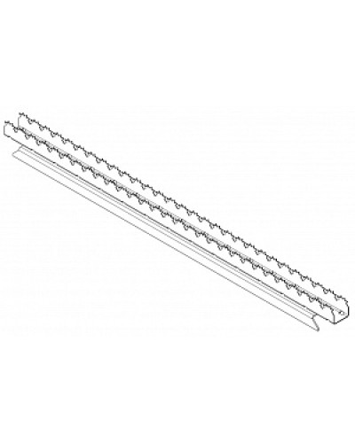 Накладка барьерная PERCo-MB-16.10 в Прокопьевске Дополнительное оборудование для СКУД Pintop.ru