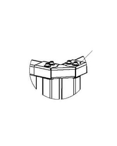 Накладка верхняя PERCo-RF01 0-04 в Прокопьевске Дополнительное оборудование для СКУД Pintop.ru