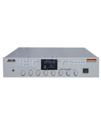 Микшер-усилитель ROXTON MZ-360 в Прокопьевске Система оповещения и трансляции Roxton Pintop.ru