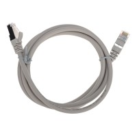 Патч-корд F/UTP, CAT 6, RJ45-RJ45, 26AWG, LSZH, серый, 1,5м REXANT 02-0210-105