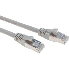 Патч-корд F/UTP, CAT 6, RJ45-RJ45, 26AWG, LSZH, серый, 5м REXANT 02-0210-5
