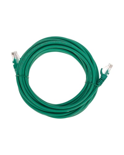 Патч-корд U/UTP, CAT 5e, RJ45-RJ45, 26AWG, LSZH, зеленый, 5м REXANT 02-0106-5 в Прокопьевске Патчкорды (медные) Pintop.ru