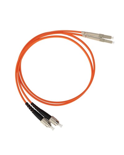 Патч-корд оптический переходной (MM), 50/125 (OM2), LC/UPC-FC/UPC, (Duplex), LSZH, 1м 50-3267 в Прокопьевске Патч-корды оптические Pintop.ru
