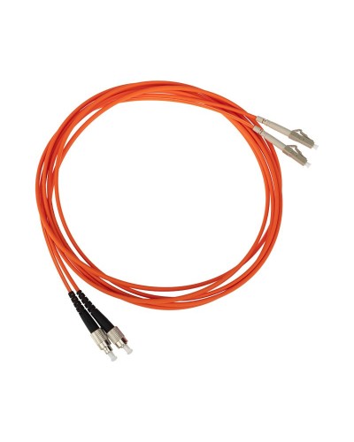 Патч-корд оптический переходной (MM), 50/125 (OM2), LC/UPC-FC/UPC, (Duplex), LSZH, 3м 50-3269 в Прокопьевске Патч-корды оптические Pintop.ru