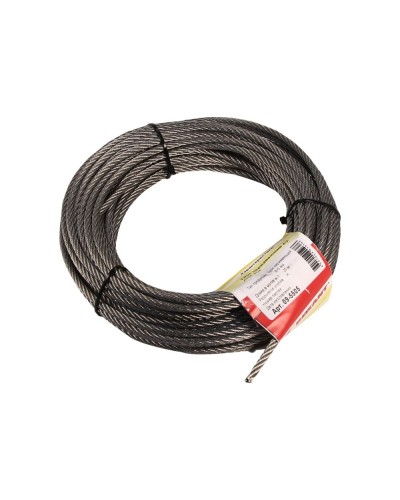 Трос нержавеющий d=5мм REXANT (09-5505) в Прокопьевске Крепежные изделия Pintop.ru