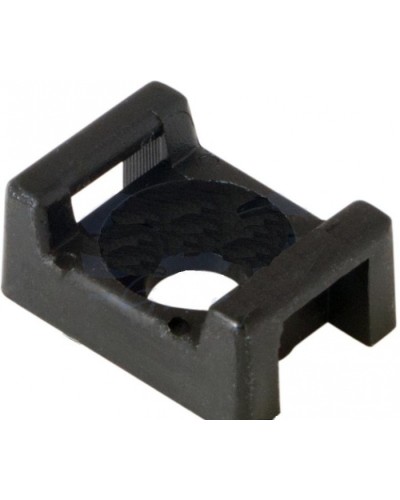 Площадка для крепления стяжки 22.2х16 мм ЧЕРНАЯ 100 шт (10шт/уп) REXANT 07-2103 в Прокопьевске Стяжки-хомуты Pintop.ru