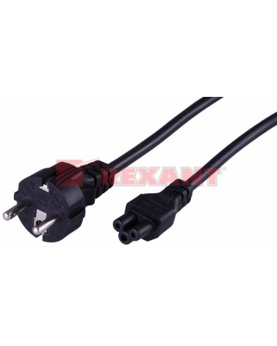 Шнур сетевой Евро 3х0.75мм² 1.8М (PVC) (с заземлением) (ноутбук) (10шт/уп) REXANT 11-1151 в Прокопьевске Патч-корды и пигтейлы Pintop.ru