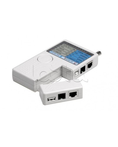 Тестер Кабеля универсальный RJ-45+RJ-11+RJ-12+USB+BNC (HT-2468B) REXANT 12-1003 в Прокопьевске Тестеры для систем видеонаблюдения Pintop.ru