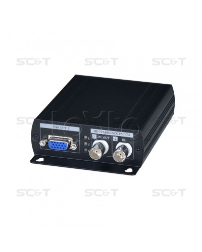 Преобразователь-разветвитель AHD/HDCVI/HDTVI в HDMI/VGA/CVBS SC&T AD001HD4 в Прокопьевске Видеоусилители, Модуляторы, Делители Pintop.ru