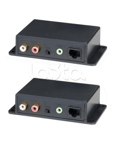 Комплект для передачи стерео аудио сигнала SC&T AE02 в Прокопьевске Видеоусилители, Модуляторы, Делители Pintop.ru