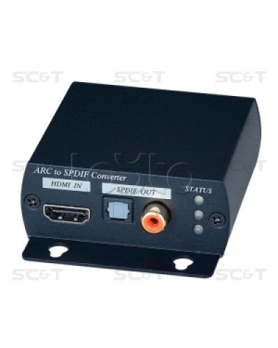 Преобразователь цифрового аудио из HDMI сигнала SC&T ARC01 в Прокопьевске Видеоусилители, Модуляторы, Делители Pintop.ru