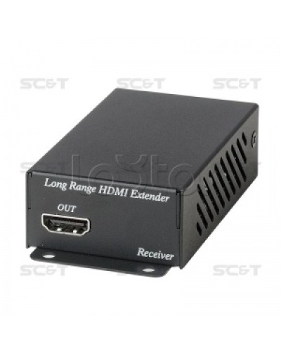 Приёмник HDMI-сигнала по одному кабелю витой пары SC&T HE02ER в Прокопьевске Видеоусилители, Модуляторы, Делители Pintop.ru