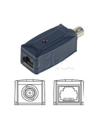 Удлинитель Ethernet, пассивный по коаксиальному кабелю SC&T IP01 в Прокопьевске Видеоусилители, Модуляторы, Делители Pintop.ru