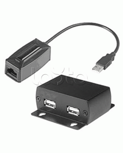 Удлинитель клавиатуры и мыши по витой паре SC&T KM03 в Прокопьевске Видеоусилители, Модуляторы, Делители Pintop.ru