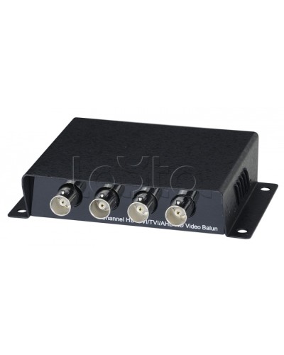 Приемопередатчик пассивный 4-канальный, HDCVI/TVI/AHD, по витой паре SC&T TTP414HD в Прокопьевске Видеоусилители, Модуляторы, Делители Pintop.ru