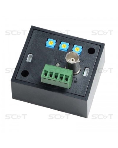 Приёмник активный HDTVI / HDCVI / AHD по витой паре SC&T TTA111HDR в Прокопьевске Системы видеонаблюдения Pintop.ru