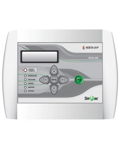 Центральный блок с ЖК дисплеем и клавиатурой Smartec FP-01-PD в Прокопьевске Адресная система охранно-пожарной радиоканальной сигнализации Smartec Pintop.ru