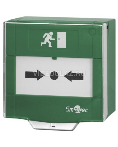 Устройство разблокировки двери с восстанавливаемой вставкой Smartec ST-ER105D-GN в Прокопьевске Кнопки выхода Pintop.ru