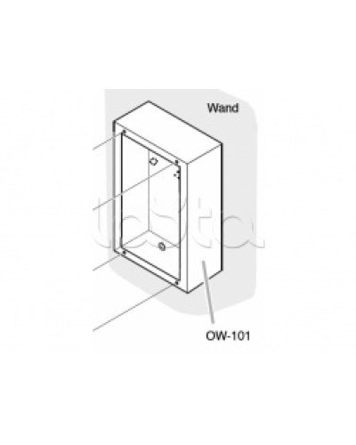 Коробка накладная TOA OW-101 в Прокопьевске Аксессуары для СОУЭ Pintop.ru