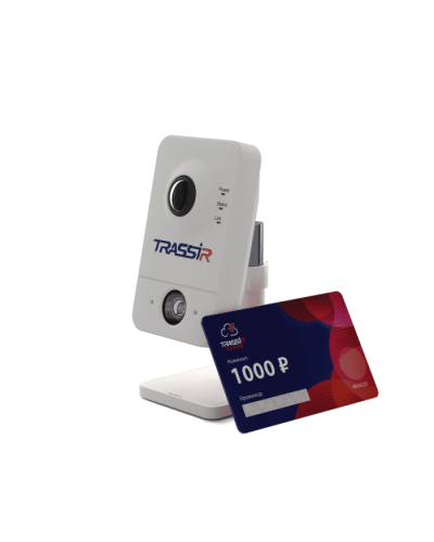 IP-видеокамера компактная DSSL TRASSIR CloudCube1 в Прокопьевске IP-камеры Pintop.ru