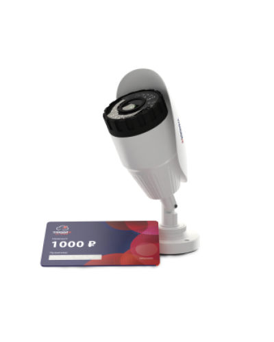 IP-камера видеонаблюдения уличная TRASSIR CloudBulletPoE в Прокопьевске IP-камеры Pintop.ru