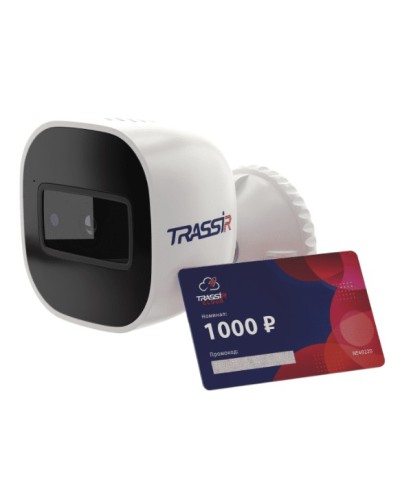 IP-камера видеонаблюдения уличная TRASSIR CloudBulletWifi в Прокопьевске IP-камеры Pintop.ru