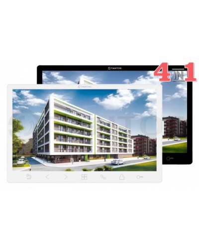 Монитор Tantos Sherlock HD SE (White) VZ в Прокопьевске Абонентские IP устройства Pintop.ru