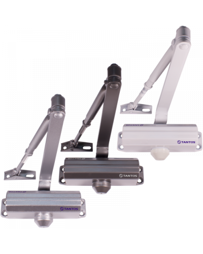 Доводчик дверной Tantos TS-DC065 черный в Прокопьевске Доводчики Pintop.ru