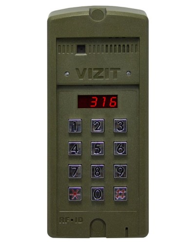 Блок вызова для совместной работы с БУД-302 Vizit БВД-316F в Прокопьевске Блоки вызова многоабонентные Pintop.ru