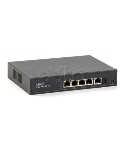 Коммутатор Бастион SKAT PoE-4E-1G-1S в Прокопьевске Коммутаторы Pintop.ru