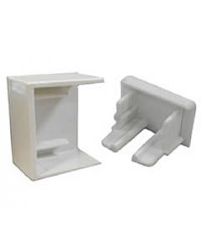 Заглушка 40х16мм (10шт) 700шт. Экопласт 72806-10 в Прокопьевске Аксессуары для кабель-канала Pintop.ru